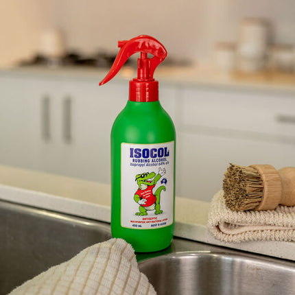 Isocol Rubbing Alcohol Antiseptic Spray 450mL