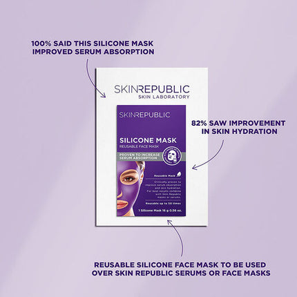 Skin Republic Reusable Silicone Face Mask