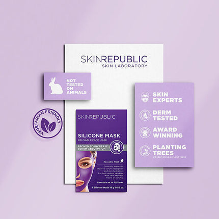 Skin Republic Reusable Silicone Face Mask