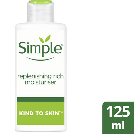 Simple Kind To Skin Rich Moisturiser Replenishing 125ml