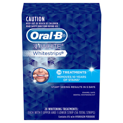 Oral B 3D White Whitestrips 28 Treatments