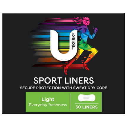 U By Kotex Sport Liners 30 Pack