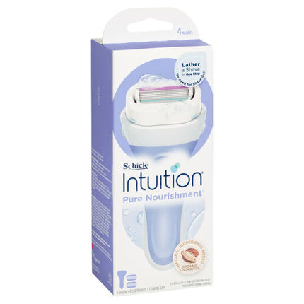 Schick Intuition Pure Nourishment Razor Kit 2 Pack