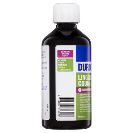 DURO-TUSS Lingering Cough + Immune Support 350ml