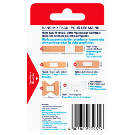 Elastoplast Hand Mix 20 Pack