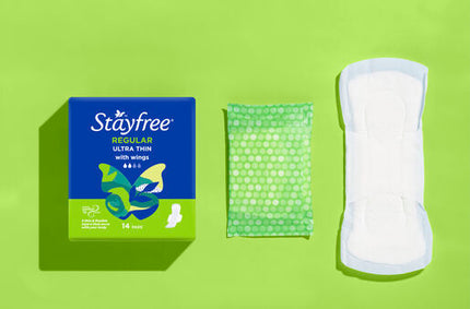 Stayfree Regular Ultra Thin With Wings 14 Pads