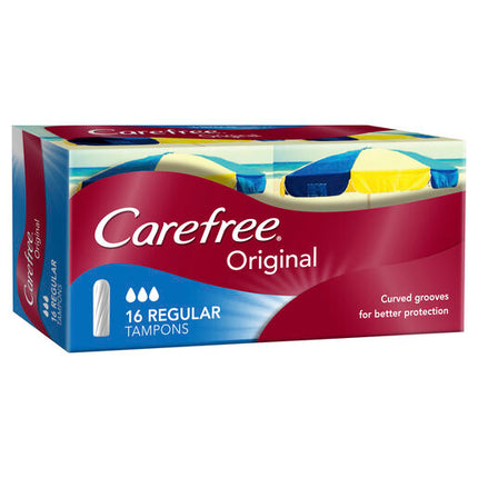 Carefree Original Regular Tampons 20 Pack