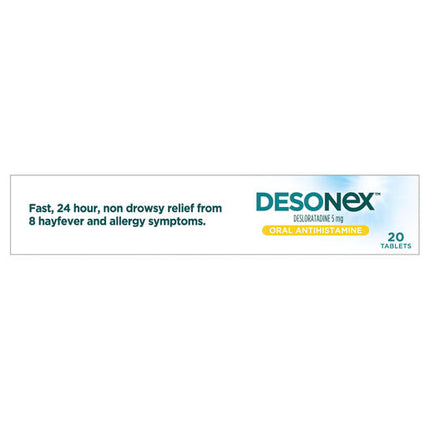 Desonex Allergy & Hayfever 5mg 20 Tablets
