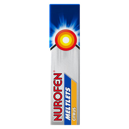 Nurofen Meltlets Citrus 200mg Ibuprofen 12 Pack