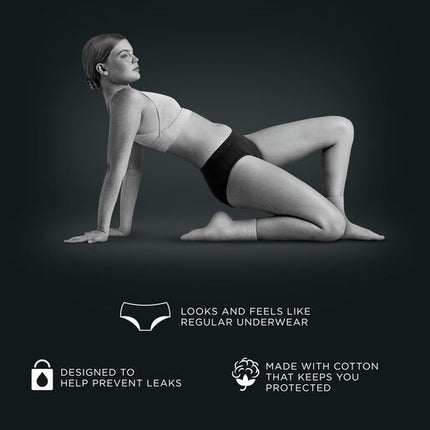 U by Kotex Thinx Period Undies Briefs Super Size 6-8