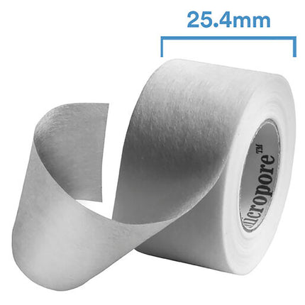 Nexcare Micropore Gentle Paper Tape White 25mm x 9.14m