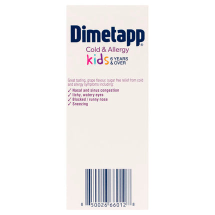 Dimetapp Cold and Allergy 200ml