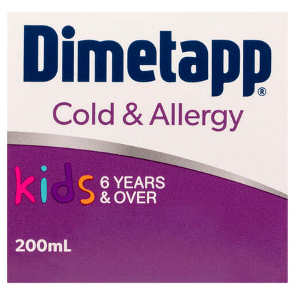 Dimetapp Cold and Allergy 200ml