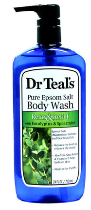 Dr Teal's Body Wash Eucalyptus & Spearmint 710ml