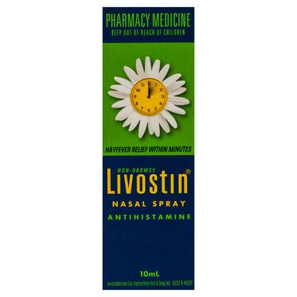 Livostin Hayfever Nasal Spray 10ml