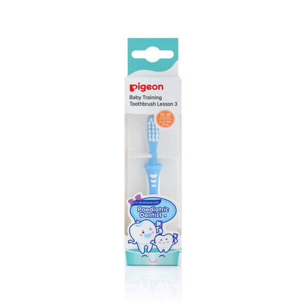 Pigeon Training Toothbrush Step 3
