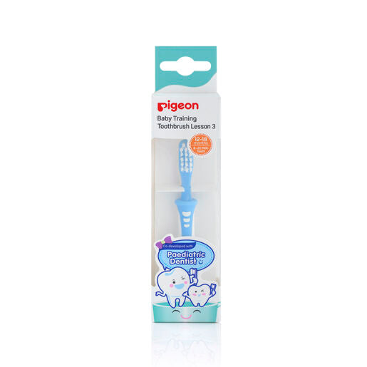 Pigeon Training Toothbrush Step 3