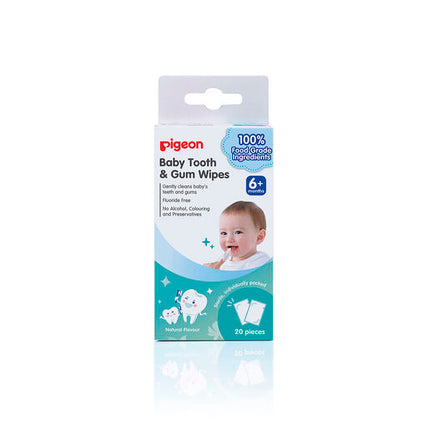 Pigeon Baby Tooth & Gum Wipes 20 Pack