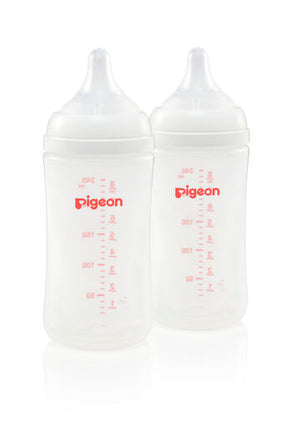 Pigeon SOFTOUCH BPP NURSING BOTTLE PP 240ML TWIN PACK