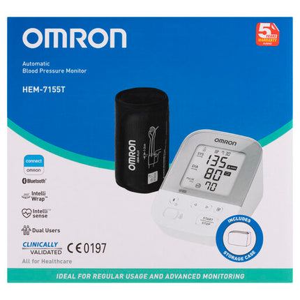 Omron Blood Pressure Monitor Hem7155T