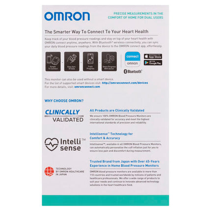 Omron Blood Pressure Monitor Hem7155T