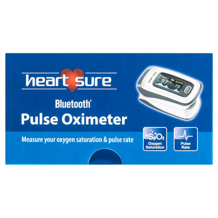 Heart Sure Pulse Oximeter with Bluetooth