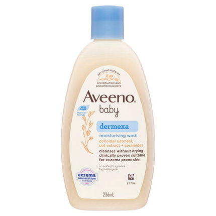 Aveeno Baby Dermexa Moisturising Body Wash 236ml