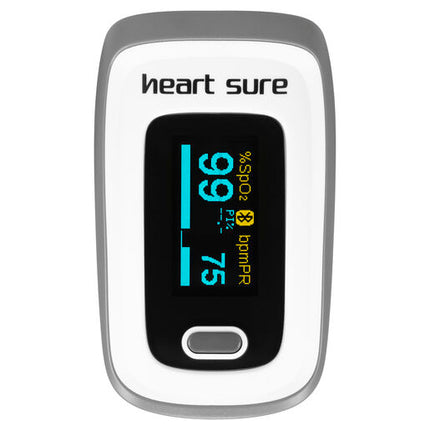 Heart Sure Pulse Oximeter with Bluetooth