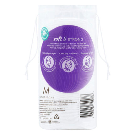 Swisspers Giant Make-Up Pads 50 Pack