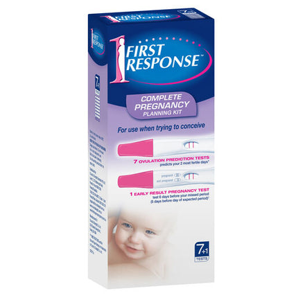First Response Complete 7 Day Pregnancy Planning Kit