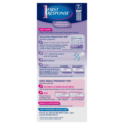 First Response Complete 7 Day Pregnancy Planning Kit