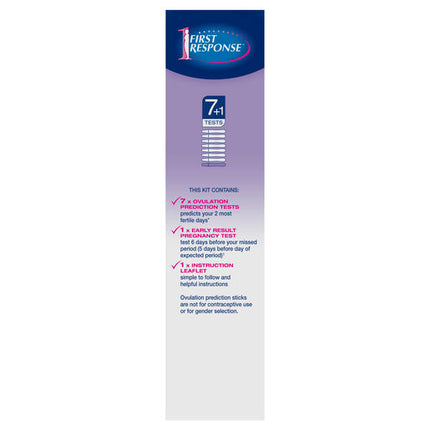 First Response Complete 7 Day Pregnancy Planning Kit
