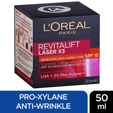L'Oreal Revitalift Laser Spf15 Day Cream 50mL