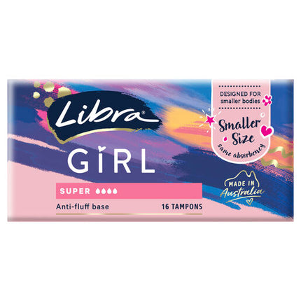 Libra Girl Super Tampons 16 Pack