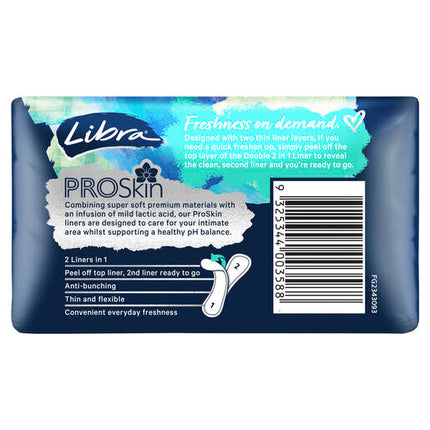 Libra Double 2 in 1 Thin Liners 25 Pack
