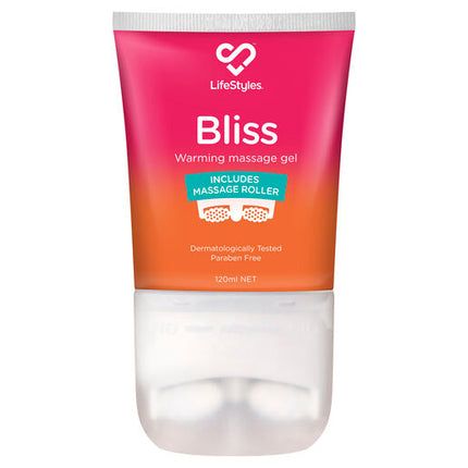 Lifestyles Bliss Warming Massage Roller Gel 120ml