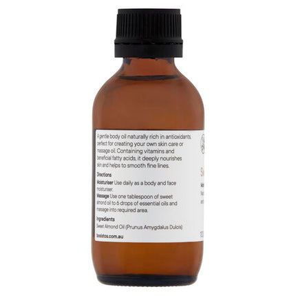 Bosisto's Sweet Almond Body Oil 100ml