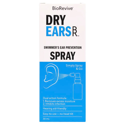 BioRevive Dry Ears Swimmer's Ear Prevention Spray 30ml