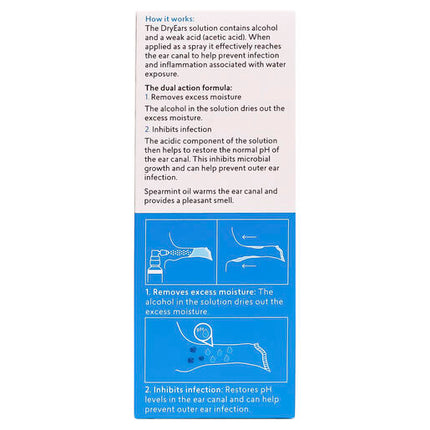BioRevive Dry Ears Swimmer's Ear Prevention Spray 30ml