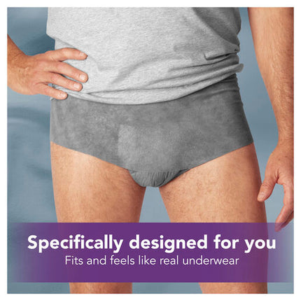 Depend Men Real Fit Underwear Night Defence Large 8 Pack