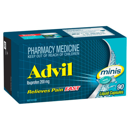 Advil Minis Liquid Capsules 90 Capsules
