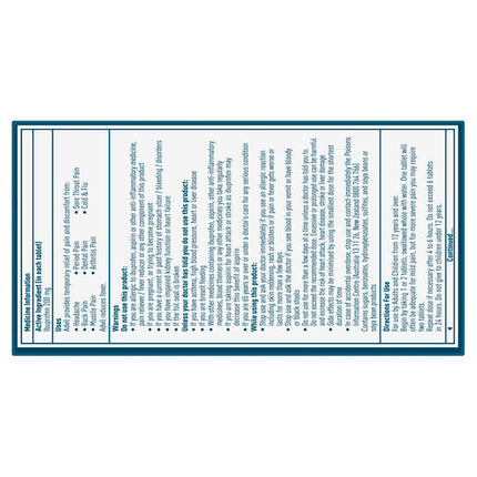 Advil 96 Tablets