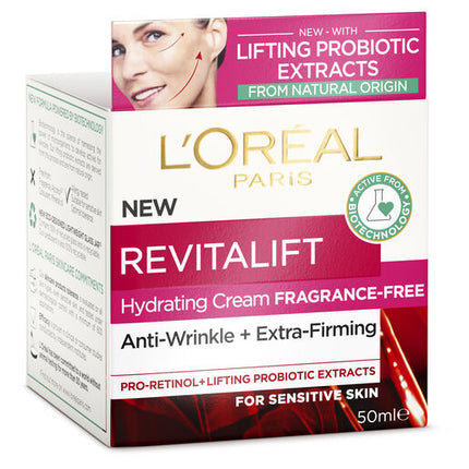 L'Oreal Revitalift Fragrance Free Day Cream 50mL