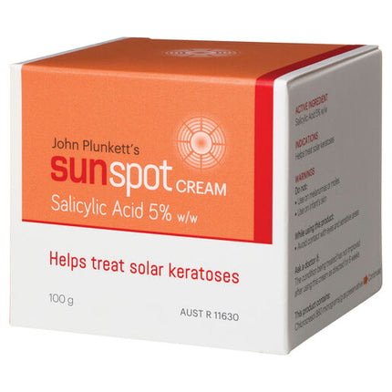 Plunkett's Sunspot Cream 100g