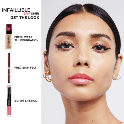 L'Oreal Infallible Precision Felt Eyeliner 01 Black