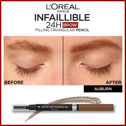 L'Oreal Infallible Brow Xpert 5.23 Auburn