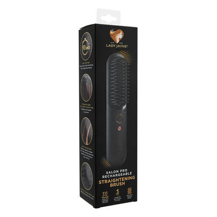 Lady Jayne Salon Pro Rechargable Straightening Brush