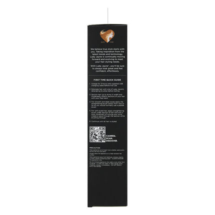 Lady Jayne Salon Pro Rechargable Straightening Brush