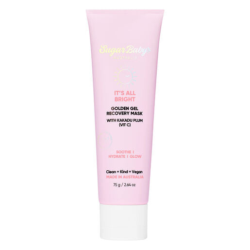 SugarBaby It's All Bright Golden Gel Recovery Mask With Kakadu Plum (Vit C) 75g