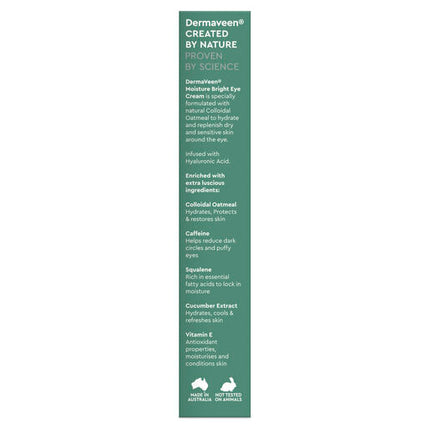 DermaVeen Face Moisture Bright Eye Cream 15ml